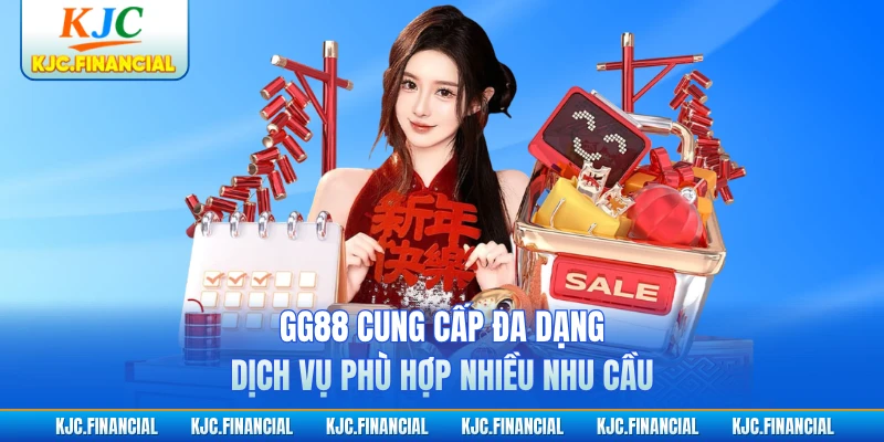 GG88 cung cấp đa dạng dịch vụ phù hợp nhiều nhu cầu