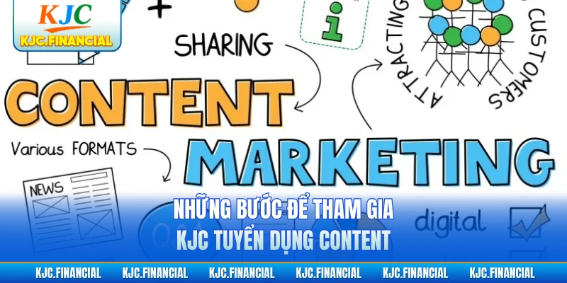 Những bước để tham gia KJC tuyển dụng content