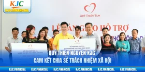 Quỹ Thiện Nguyện KJC - Cam Kết Chia Sẻ Trách Nhiệm Xã Hội