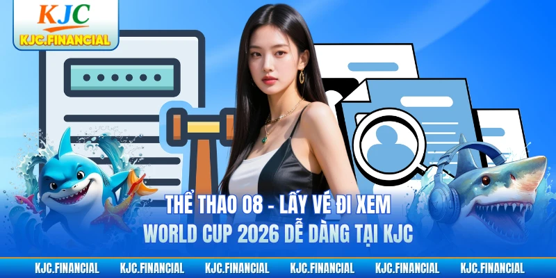 Thể Thao O8 - Lấy Vé Đi Xem World Cup 2026 Dễ Dàng Tại KJC